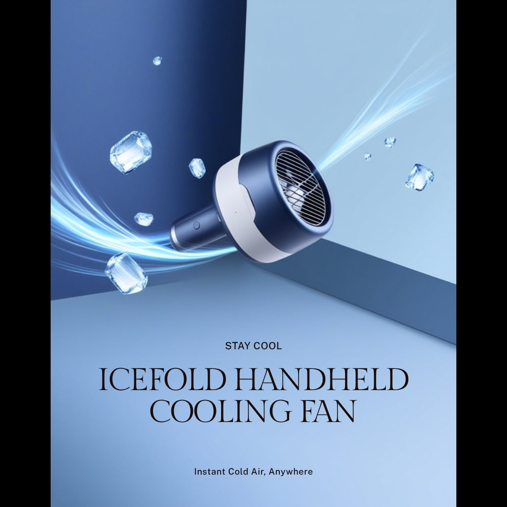 Summer Cooling Bundle — IceFold Handheld Cooling Fan