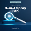 Summer Cooling Bundle — ArcticGlow 3-in-1 Spray Fan