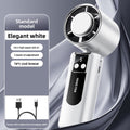 IceFold Portable Handheld Fan — Rechargeable Mini Personal Cooling Fan with Cold Plate, 5 Speeds