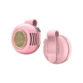 Mini Clip-on Bladeless Fan — Portable USB Rechargeable Hands-Free Fan for Stroller, Desk & Belt