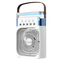 MistDesk Portable Desk Fan with Humidifier — USB Rechargeable Misting Cooling Fan